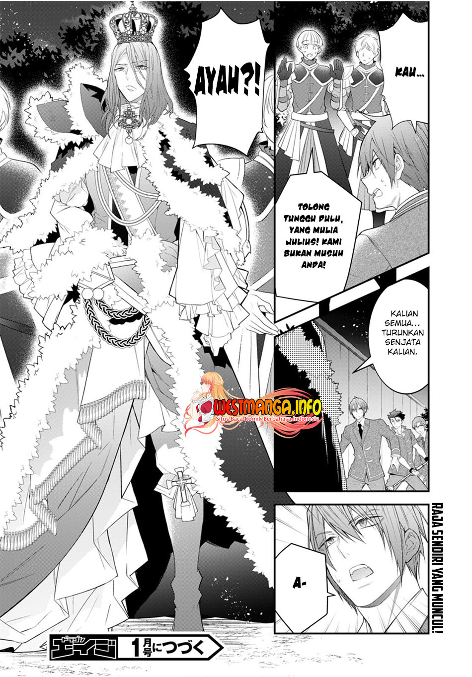 Otome Game Sekai wa Mob ni Kibishii Sekai Desu Chapter 48 Bahasa Indonesia