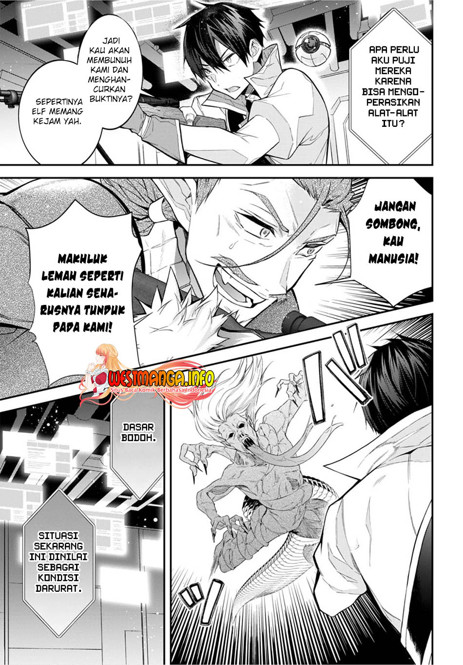 Otome Game Sekai wa Mob ni Kibishii Sekai Desu Chapter 43 Bahasa Indonesia