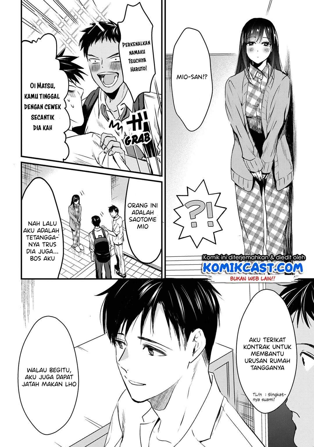 It’s Fun Having a 300,000 yen a Month Job Welcoming Home an Onee-san Who Doesn’t Find Meaning in a Job That Pays Her 500,000 yen a Month Chapter 05 Bahasa Indonesia