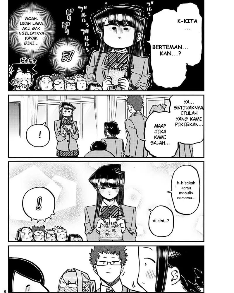 Komi-san wa Komyushou Desu. Chapter 323 Bahasa Indonesia