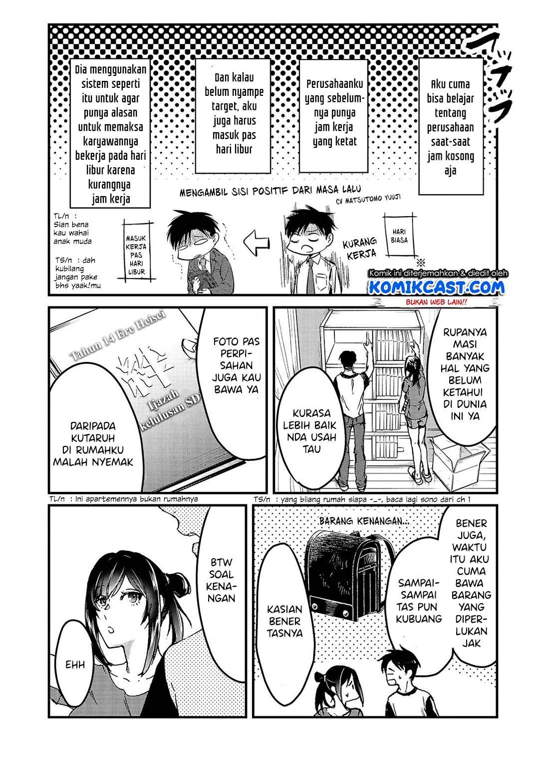 It’s Fun Having a 300,000 yen a Month Job Welcoming Home an Onee-san Who Doesn’t Find Meaning in a Job That Pays Her 500,000 yen a Month Chapter 06 Bahasa Indonesia