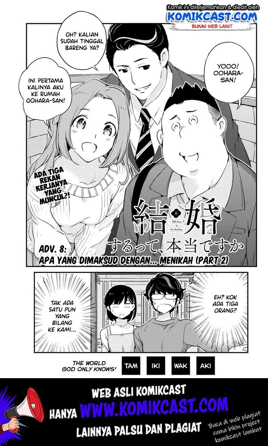 Kekkon Surutte, Hontou Desu Ka? Chapter 08 Bahasa Indonesia