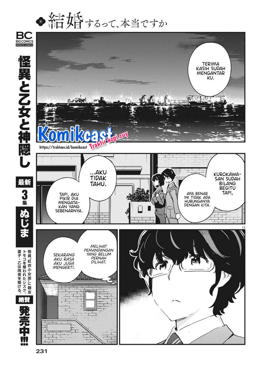 Kekkon Surutte, Hontou Desu Ka? Chapter 48 Bahasa Indonesia