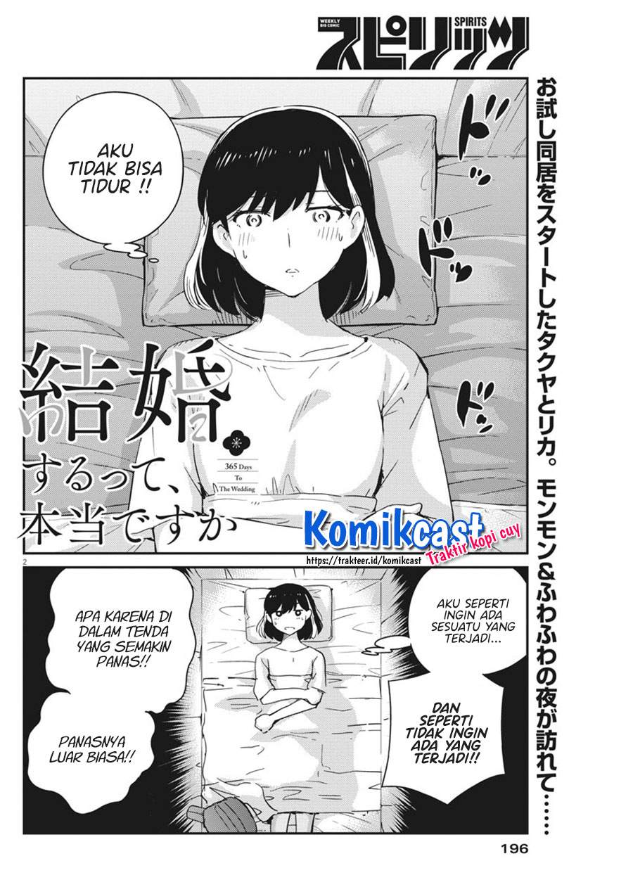 Kekkon Surutte, Hontou Desu Ka? Chapter 45 Bahasa Indonesia