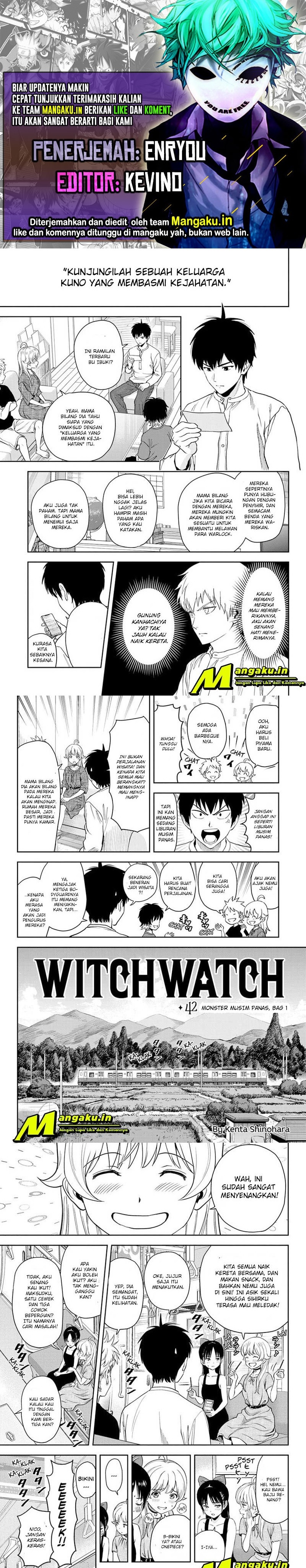 Witch Watch Chapter 42 Bahasa Indonesia