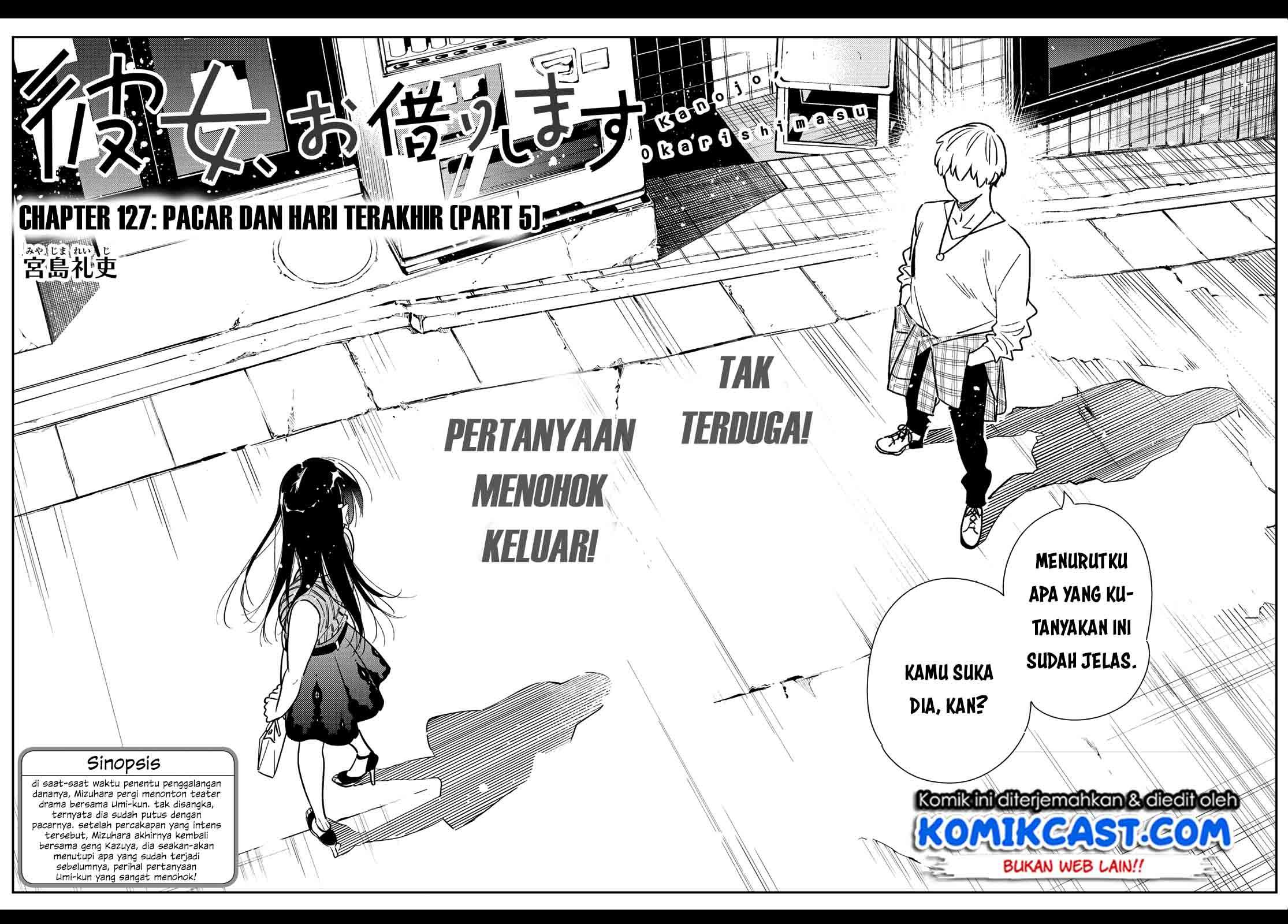 Kanojo, Okarishimasu Chapter 127 Bahasa Indonesia