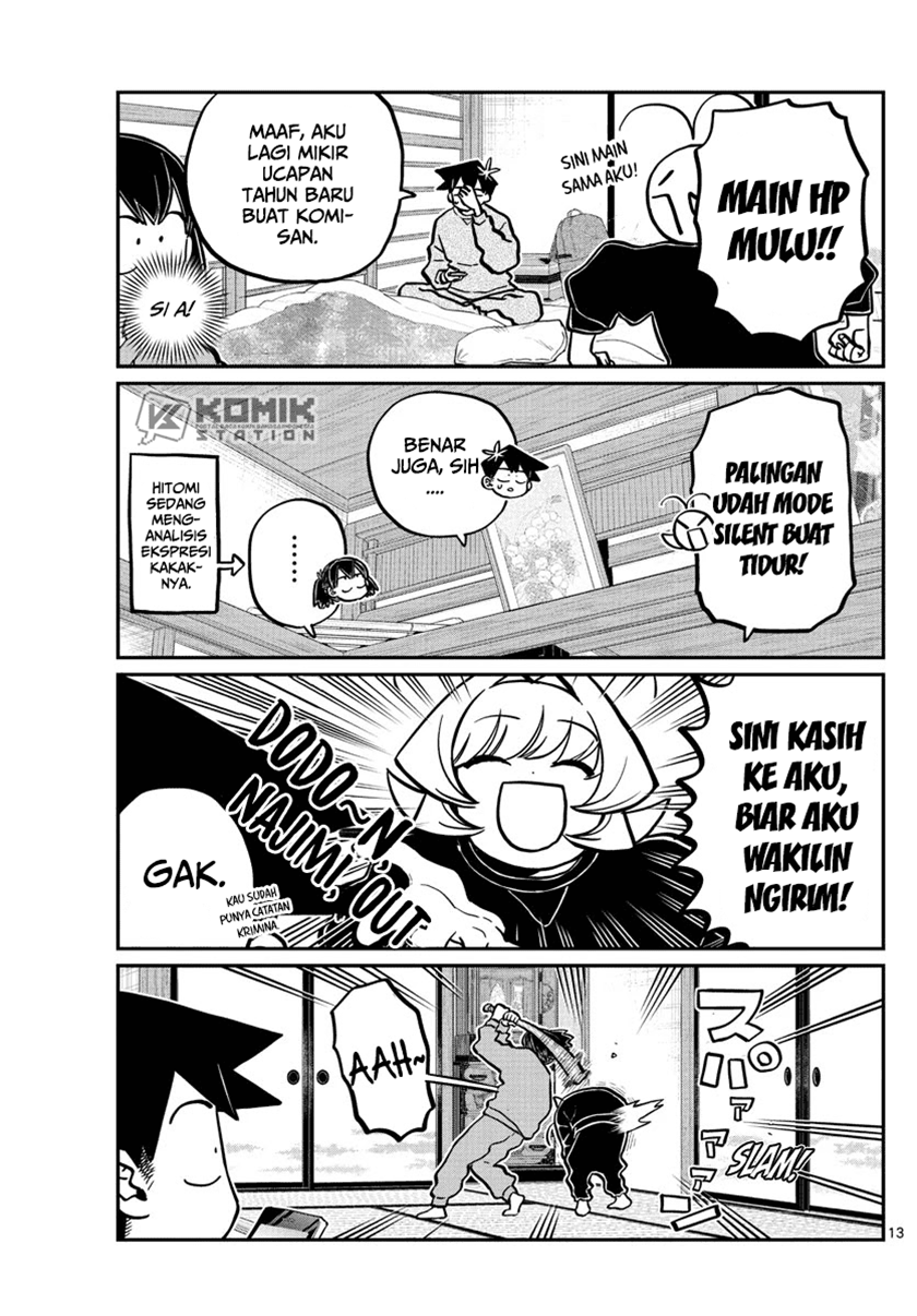 Komi-san wa Komyushou Desu. Chapter 274 Bahasa Indonesia