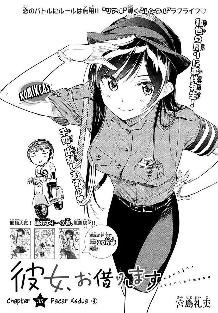 Kanojo, Okarishimasu Chapter 35 Bahasa Indonesia