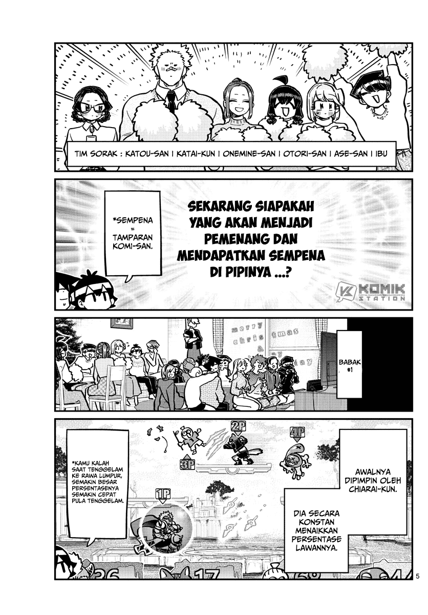 Komi-san wa Komyushou Desu. Chapter 270 Bahasa Indonesia