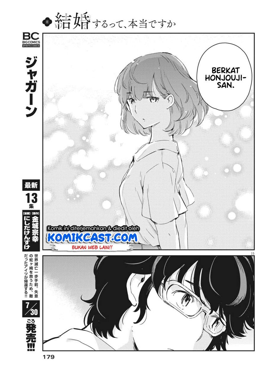 Kekkon Surutte, Hontou Desu Ka? Chapter 46 Bahasa Indonesia