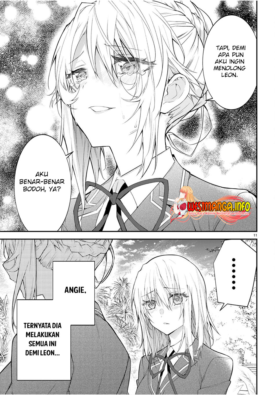 Otome Game Sekai wa Mob ni Kibishii Sekai Desu Chapter 48 Bahasa Indonesia