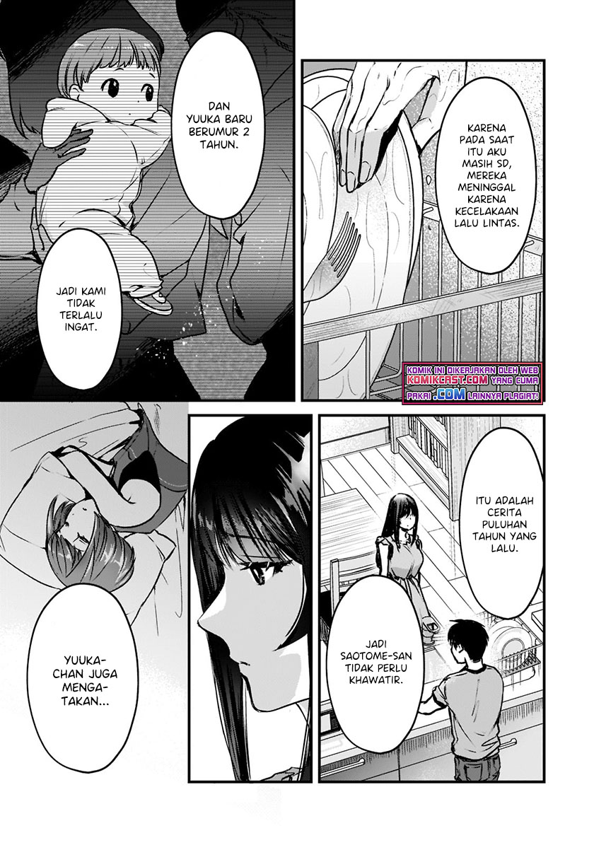 It’s Fun Having a 300,000 yen a Month Job Welcoming Home an Onee-san Who Doesn’t Find Meaning in a Job That Pays Her 500,000 yen a Month Chapter 18.1 Bahasa Indonesia