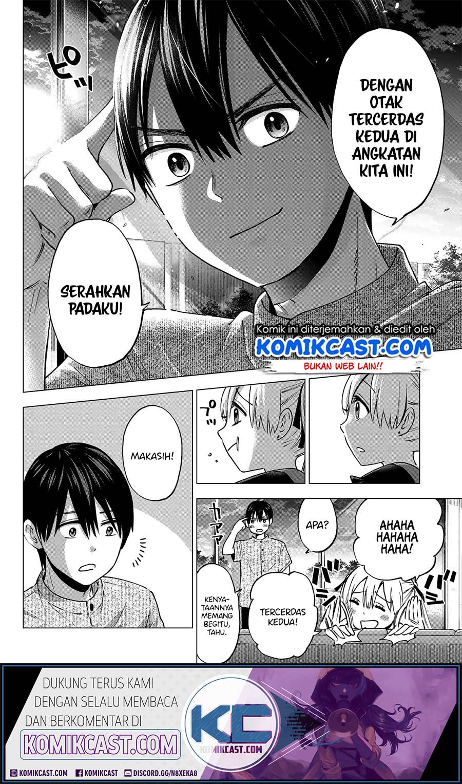 Kakkou no Iinazuke Chapter 43 Bahasa Indonesia