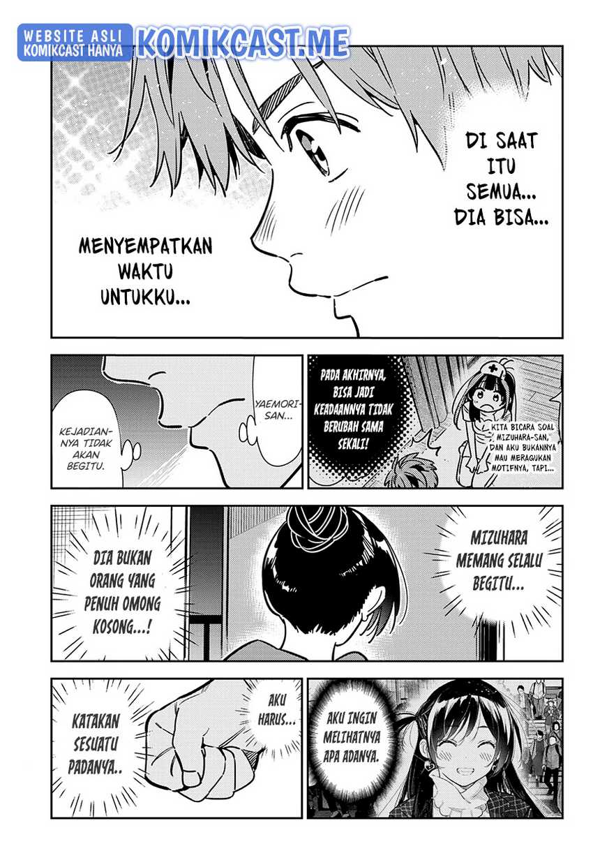 Kanojo, Okarishimasu Chapter 242 Bahasa Indonesia