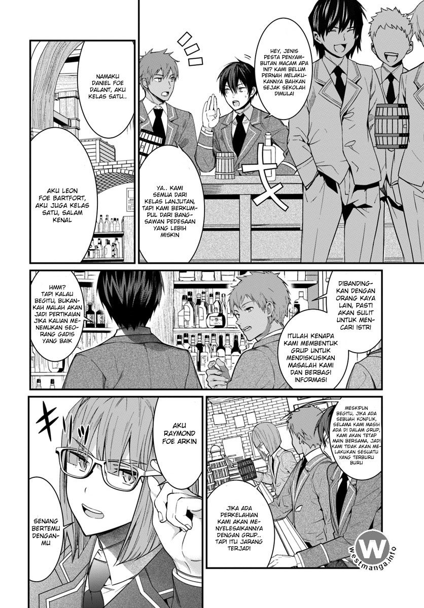 Otome Game Sekai wa Mob ni Kibishii Sekai Desu Chapter 04 Bahasa Indonesia