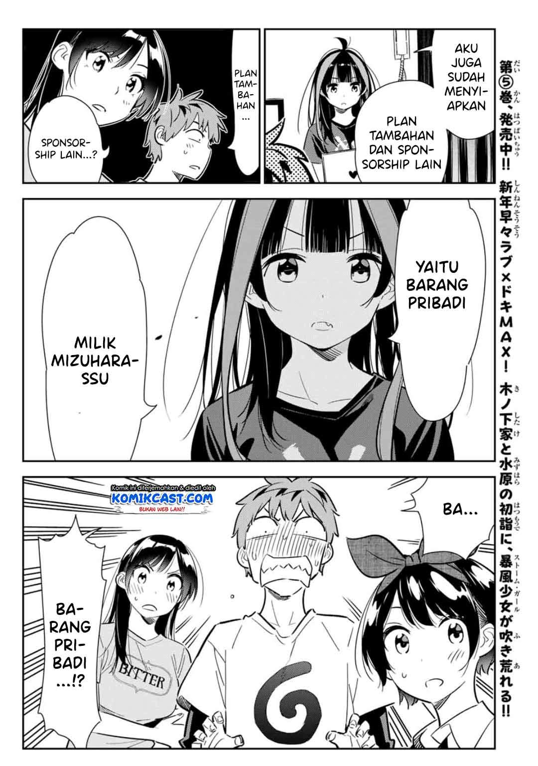 Kanojo, Okarishimasu Chapter 119 Bahasa Indonesia