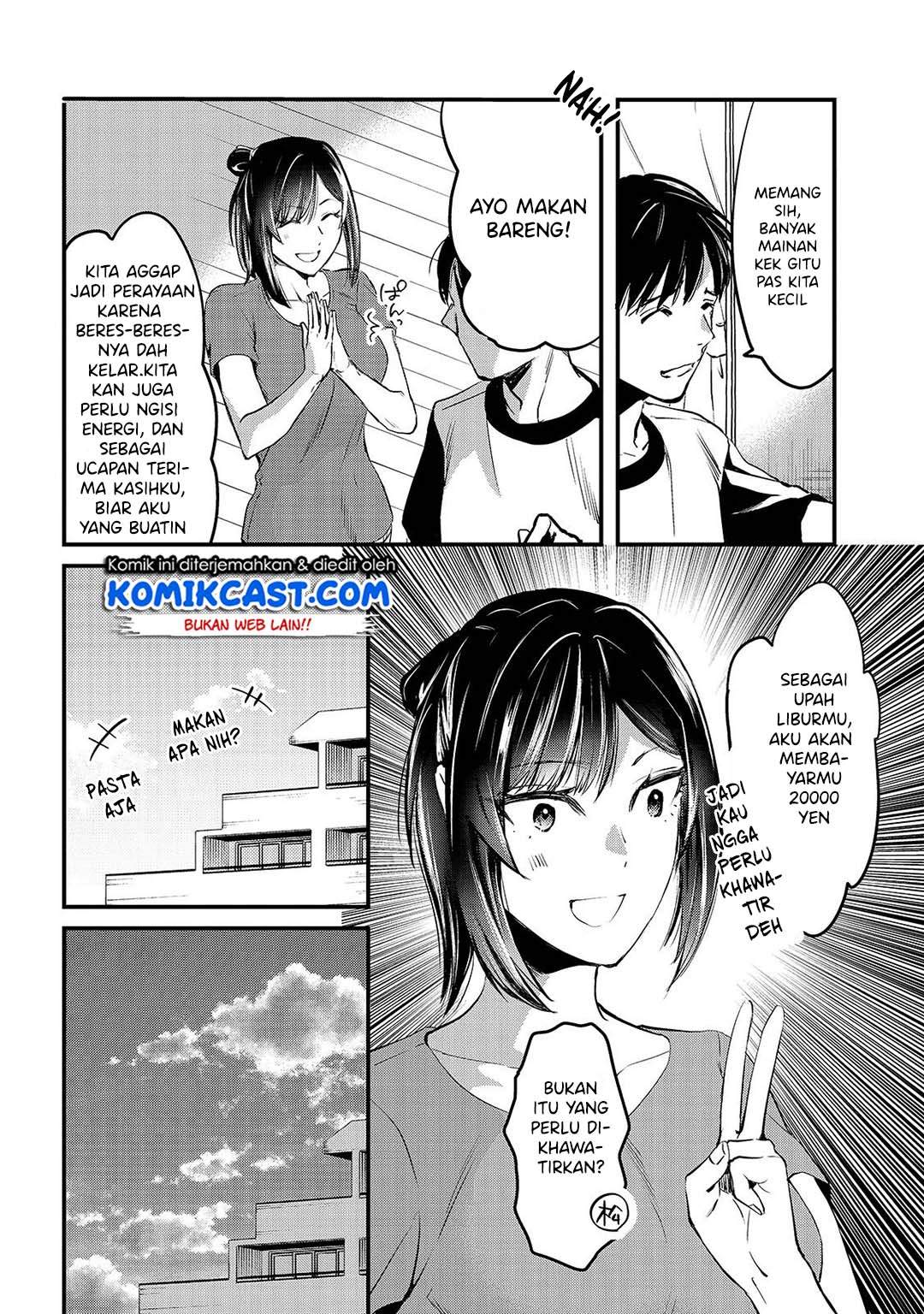 It’s Fun Having a 300,000 yen a Month Job Welcoming Home an Onee-san Who Doesn’t Find Meaning in a Job That Pays Her 500,000 yen a Month Chapter 06 Bahasa Indonesia