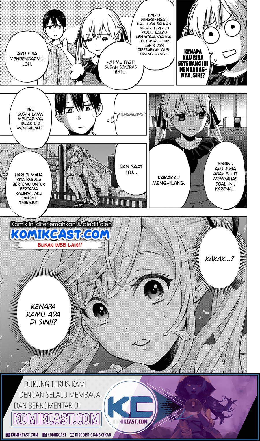 Kakkou no Iinazuke Chapter 43 Bahasa Indonesia