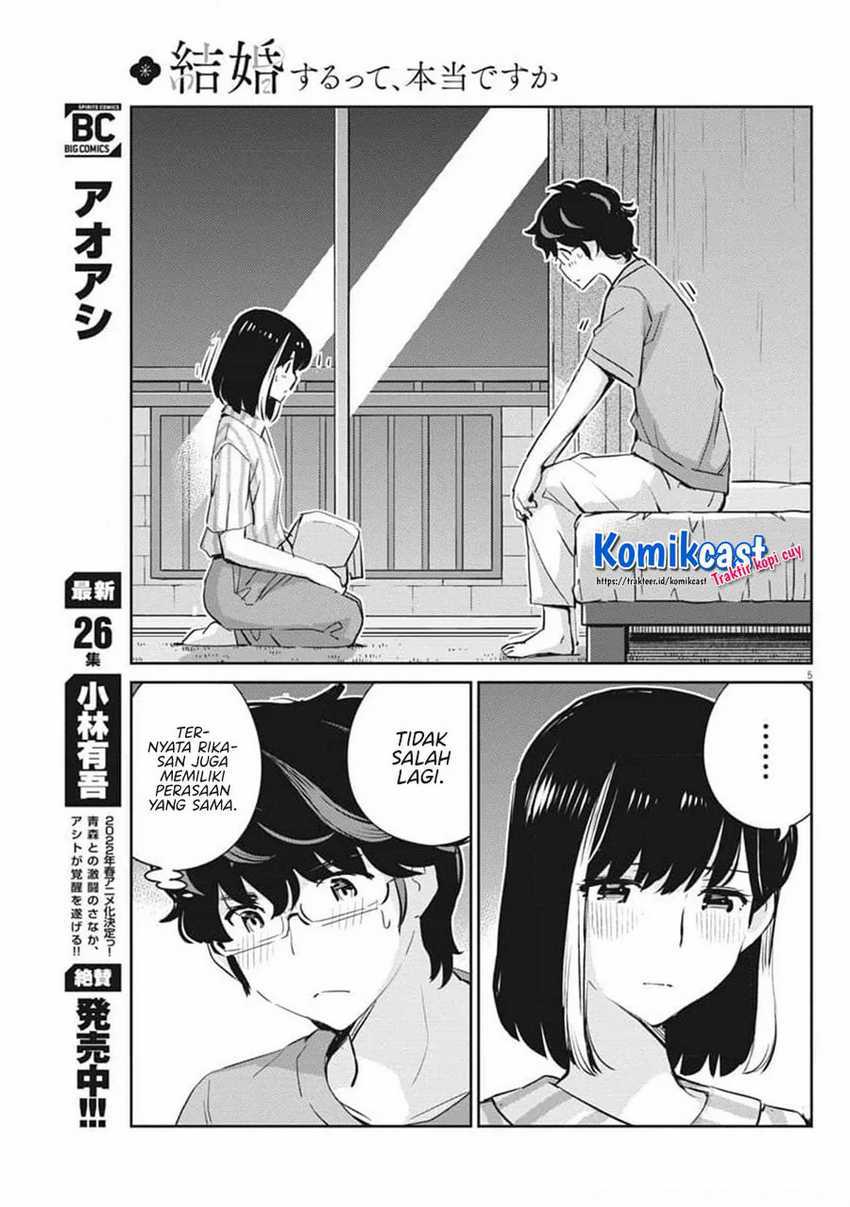 Kekkon Surutte, Hontou Desu Ka? Chapter 61 Bahasa Indonesia