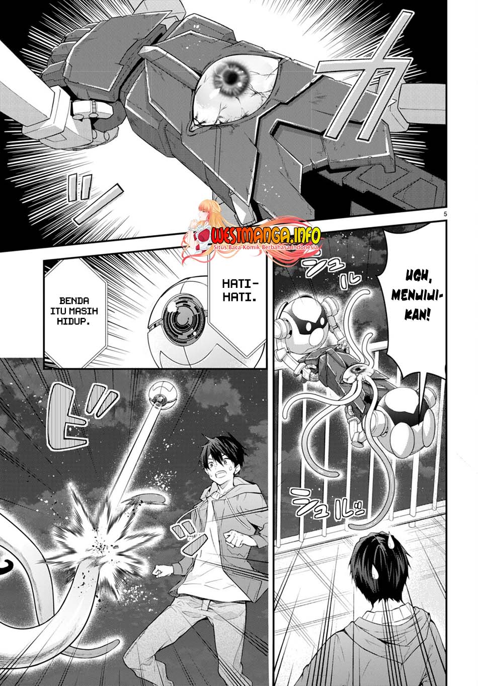 Otome Game Sekai wa Mob ni Kibishii Sekai Desu Chapter 45 Bahasa Indonesia