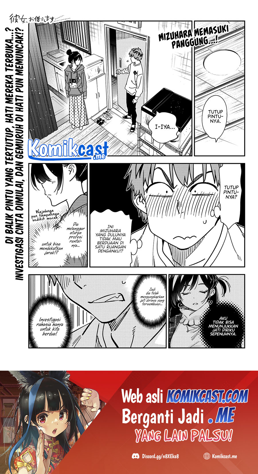 Kanojo, Okarishimasu Chapter 241 Bahasa Indonesia