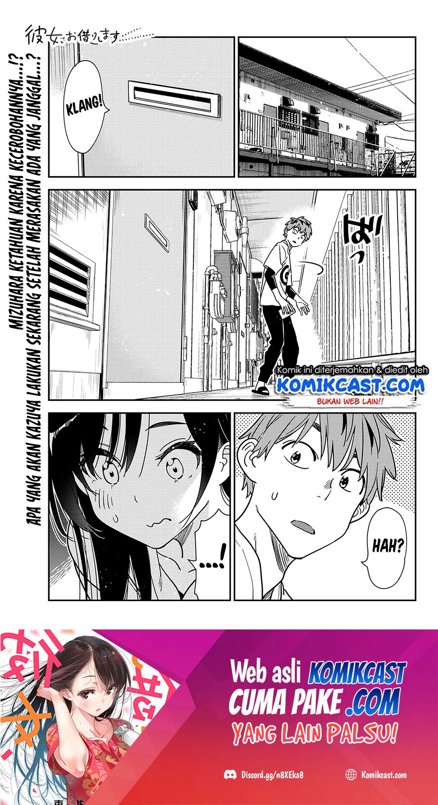 Kanojo, Okarishimasu Chapter 233 Bahasa Indonesia