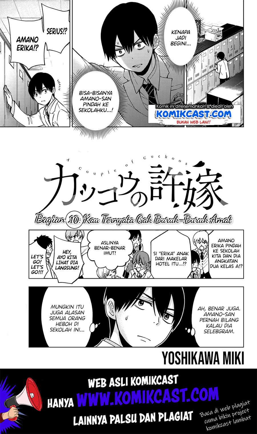 Kakkou no Iinazuke Chapter 10 Bahasa Indonesia