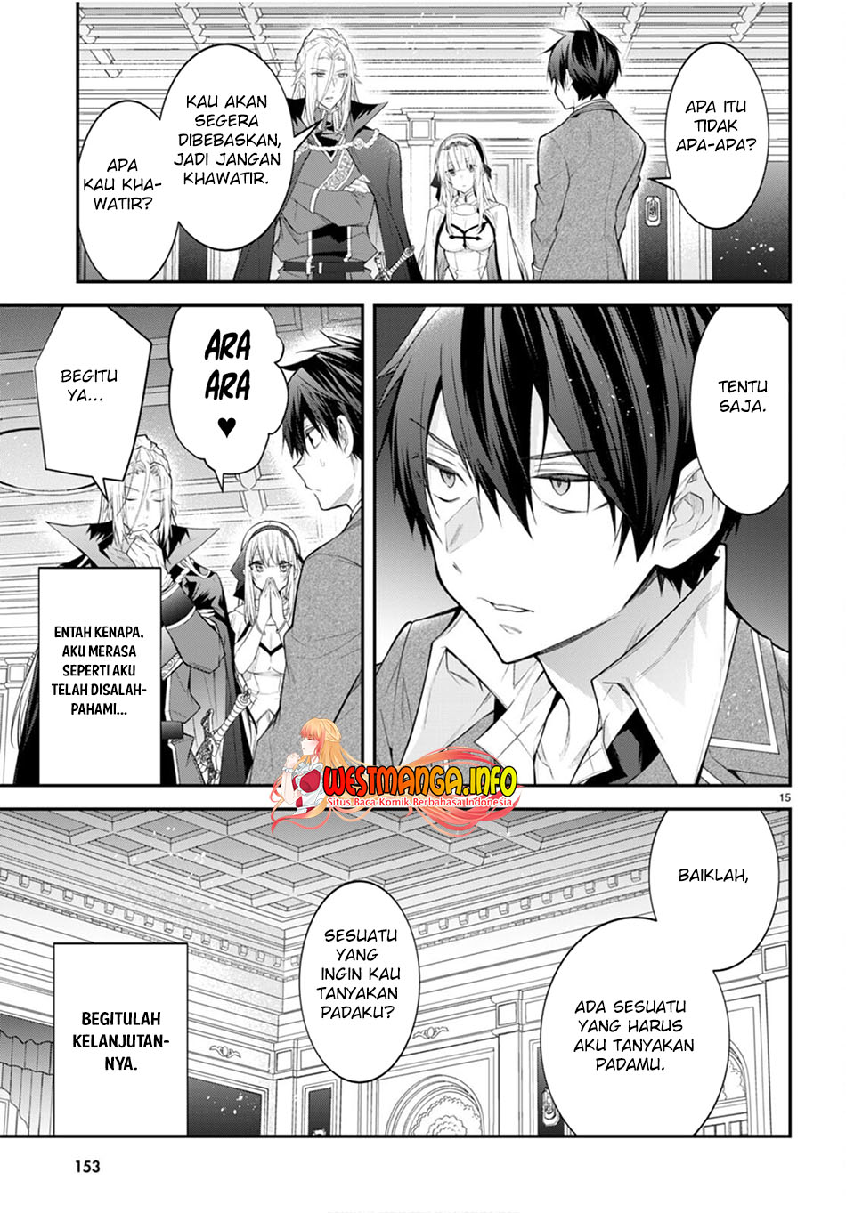 Otome Game Sekai wa Mob ni Kibishii Sekai Desu Chapter 47 Bahasa Indonesia