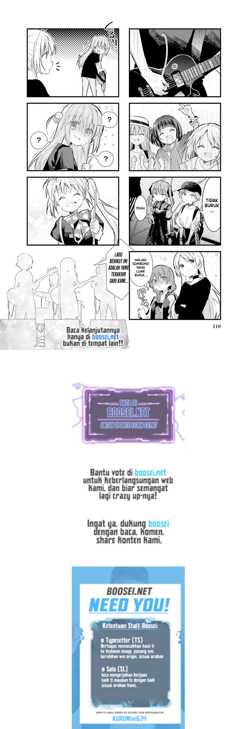 Bocchi the Rock! Chapter 12 Bahasa Indonesia