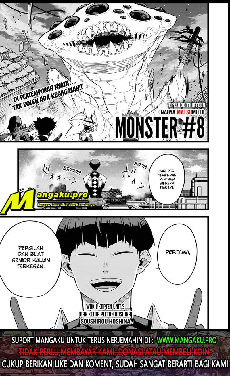 8Kaijuu Chapter 13 Bahasa Indonesia