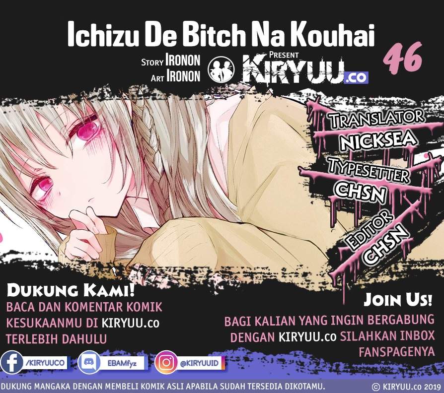 Ichizu de Bitch na Kouhai Chapter 46 Bahasa Indonesia