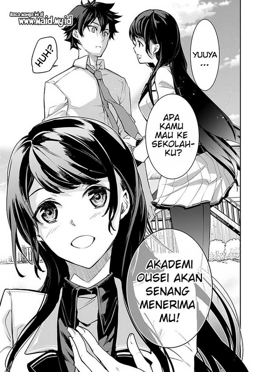 Isekai de Cheat Skill o Te ni Shita Ore wa, Genjitsu Sekai o mo Musou Suru – Level Up wa Jinsei o Kaeta Chapter 6 Bahasa Indonesia