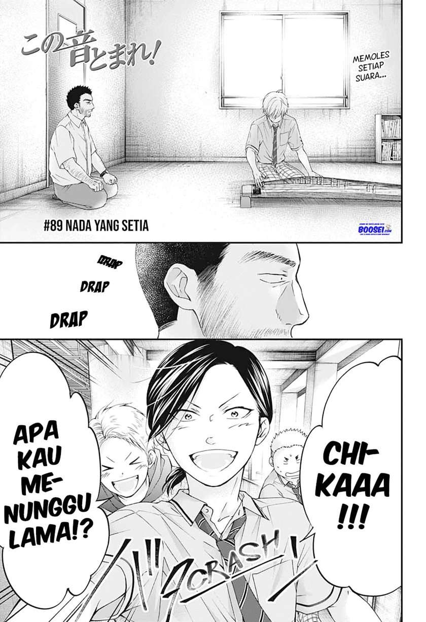 Kono Oto Tomare! Chapter 89 Bahasa Indonesia