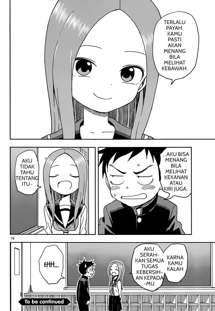 Karakai Jouzu no Takagi-san Chapter 80 Bahasa Indonesia