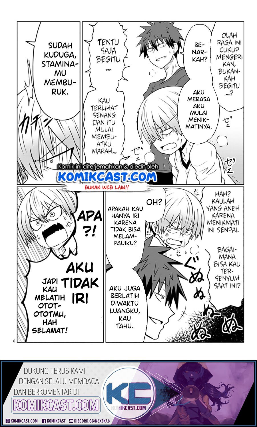 Uzaki-chan wa Asobitai! Chapter 29 Bahasa Indonesia