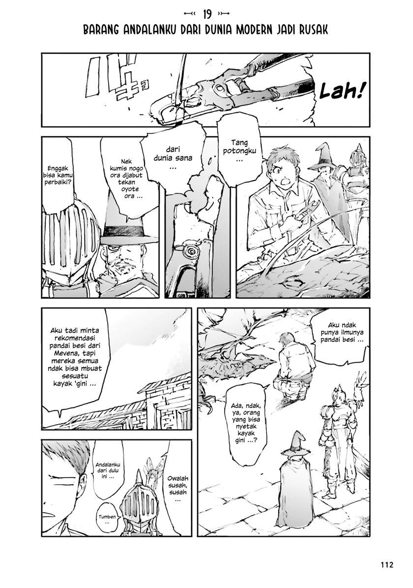 Handyman Saitou In Another World Chapter 19 Bahasa Indonesia