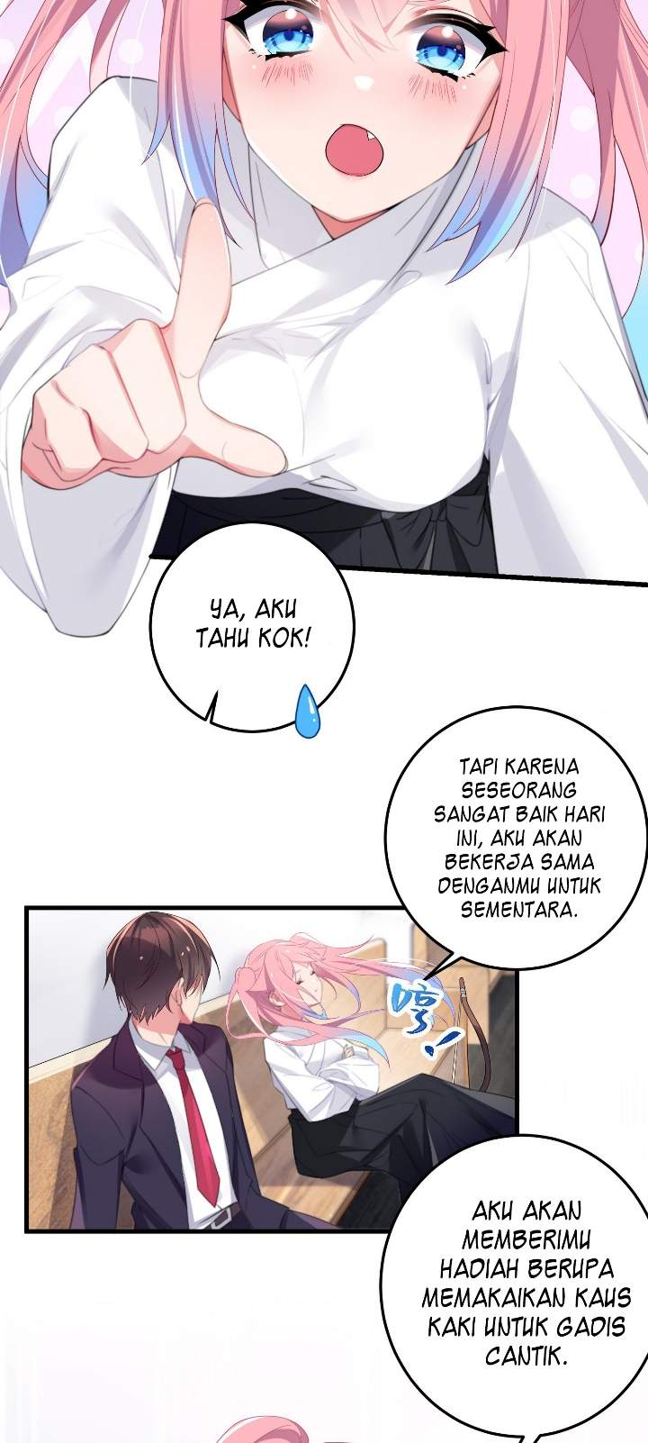 My Fake Girlfriends are using me as a Shield Chapter 04 Bahasa Indonesia