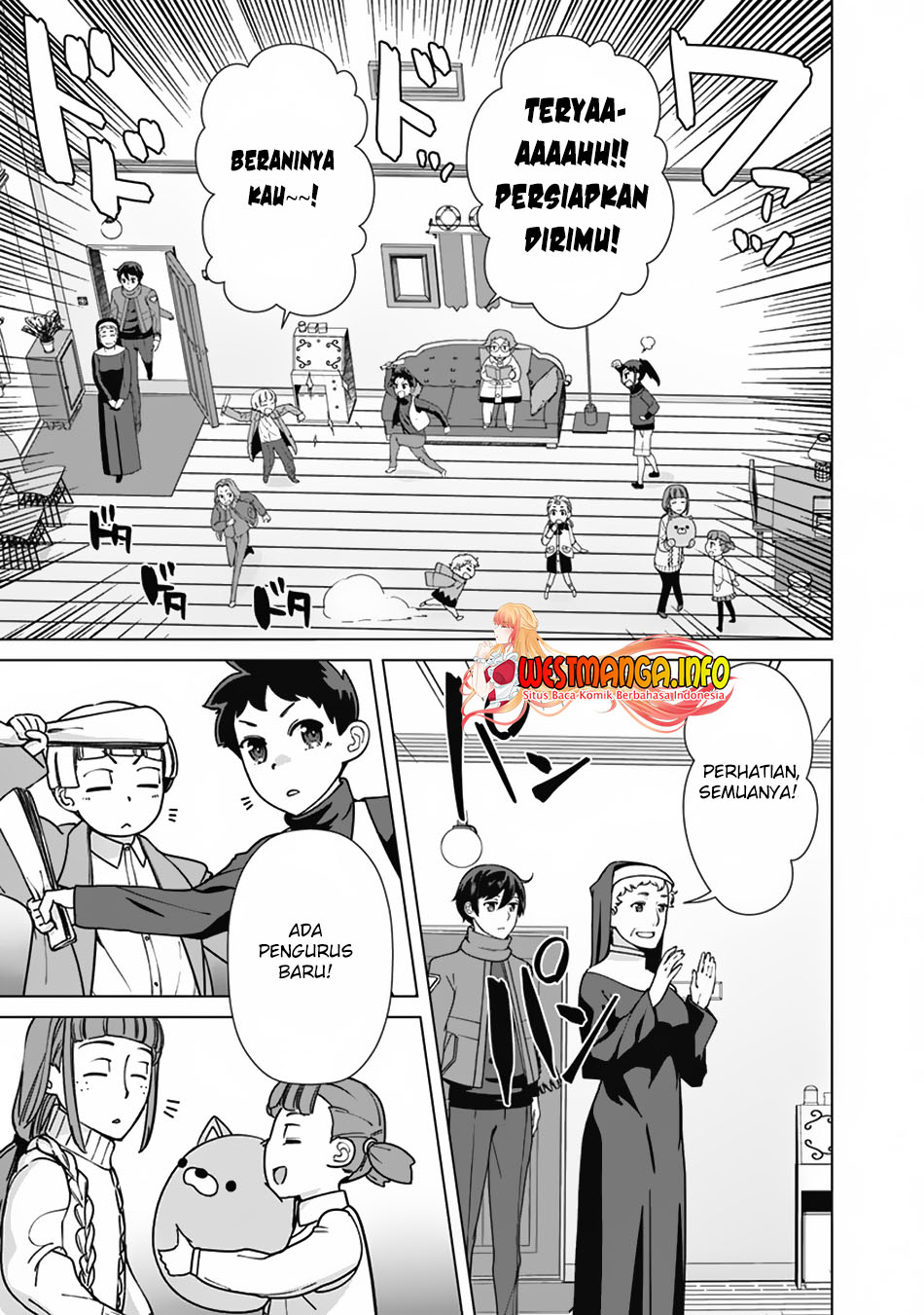 Rettou Me no Tensei Majutsushi Shiitage Rareta Moto Yuusha wa Mirai no Sekai o Yoyuu de Ikinuku Chapter 91 Bahasa Indonesia