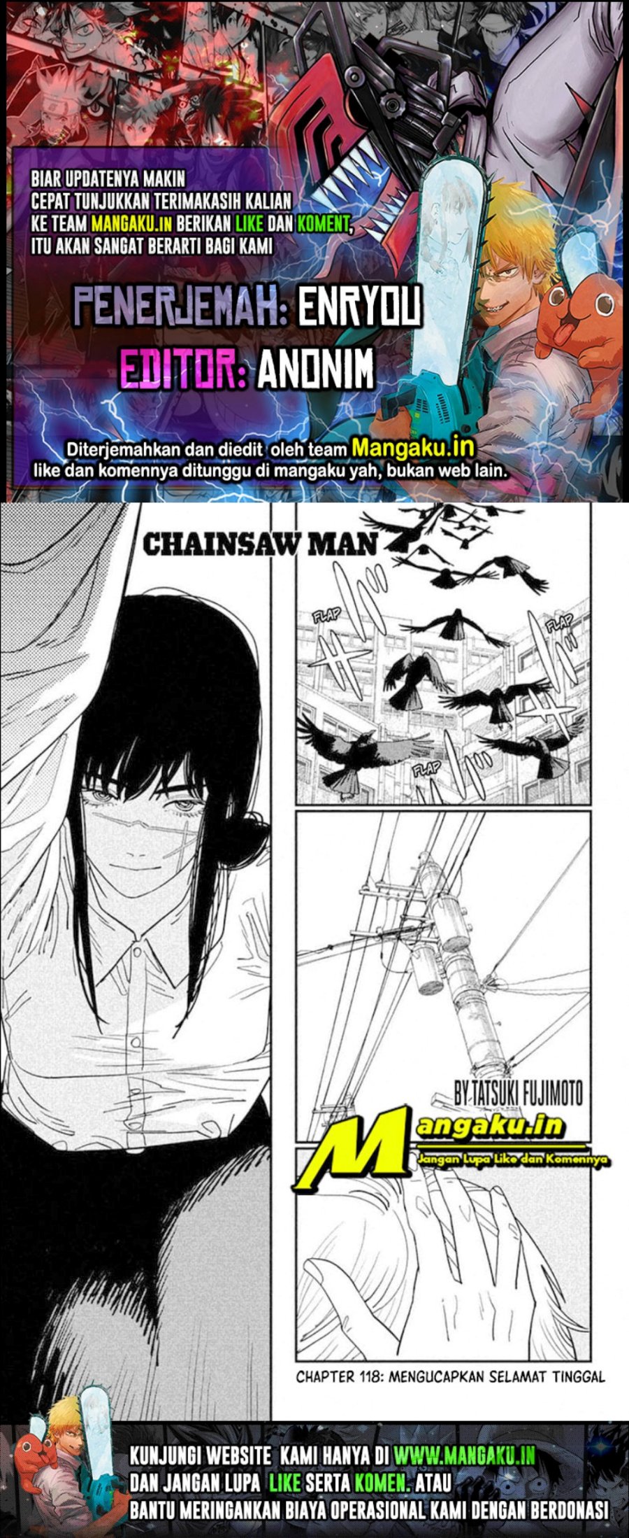 Chainsaw Man Chapter 118 Bahasa Indonesia