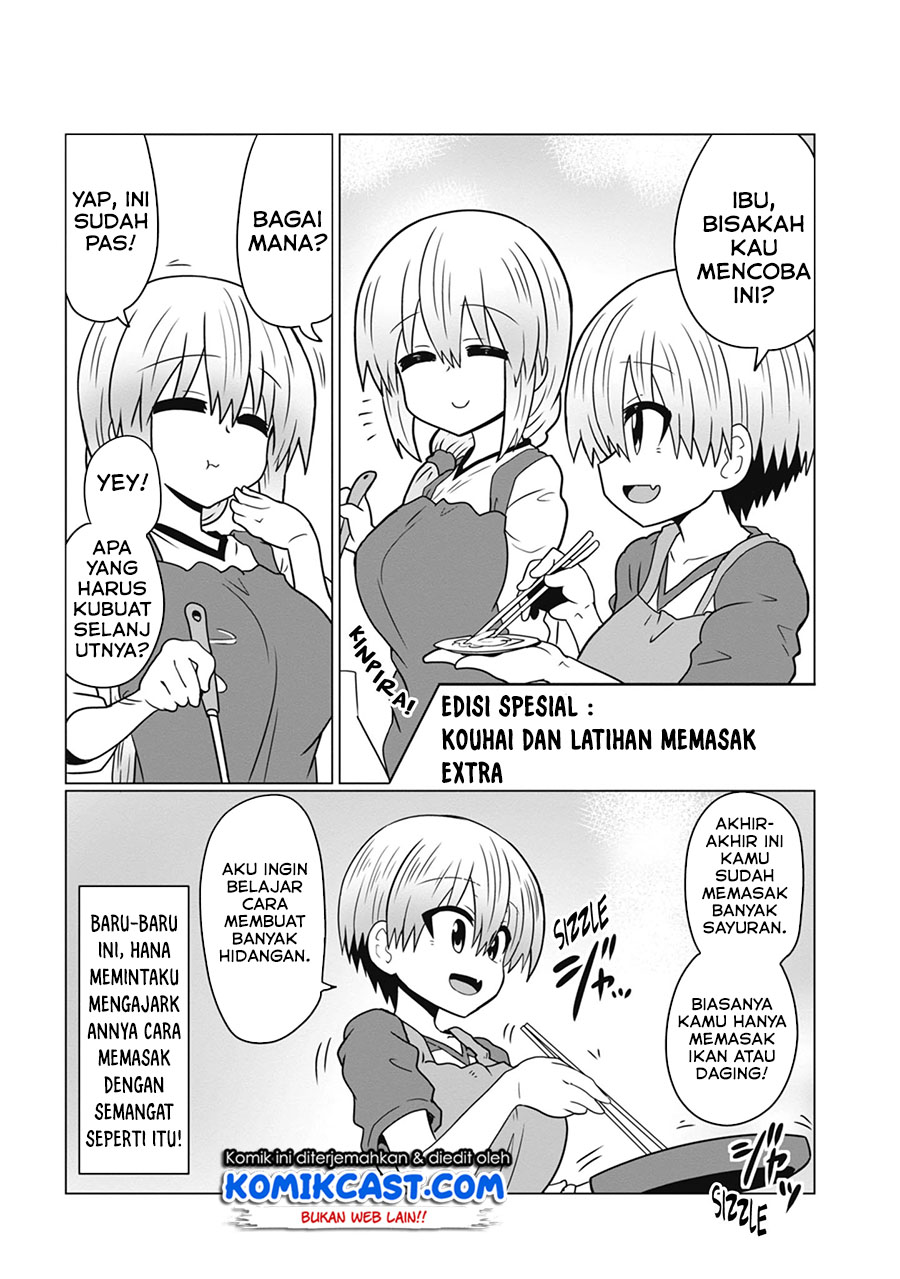 Uzaki-chan wa Asobitai! Chapter 33.5 Bahasa Indonesia