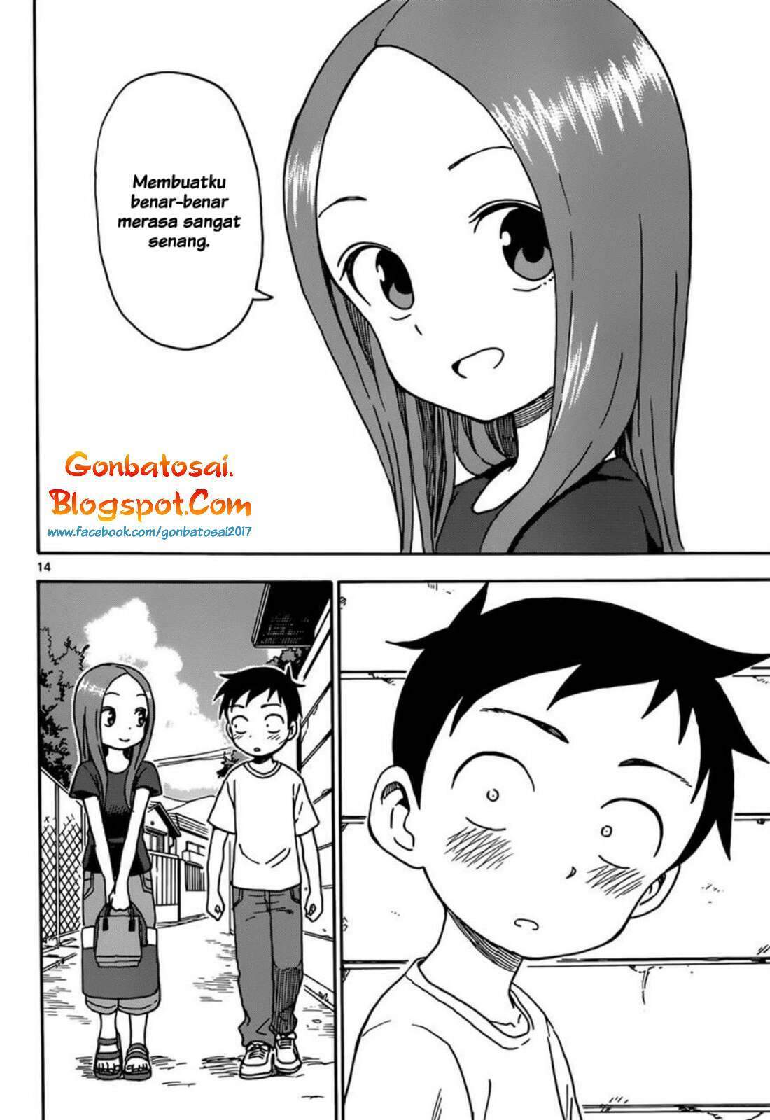 Karakai Jouzu no Takagi-san Chapter 60 Bahasa Indonesia