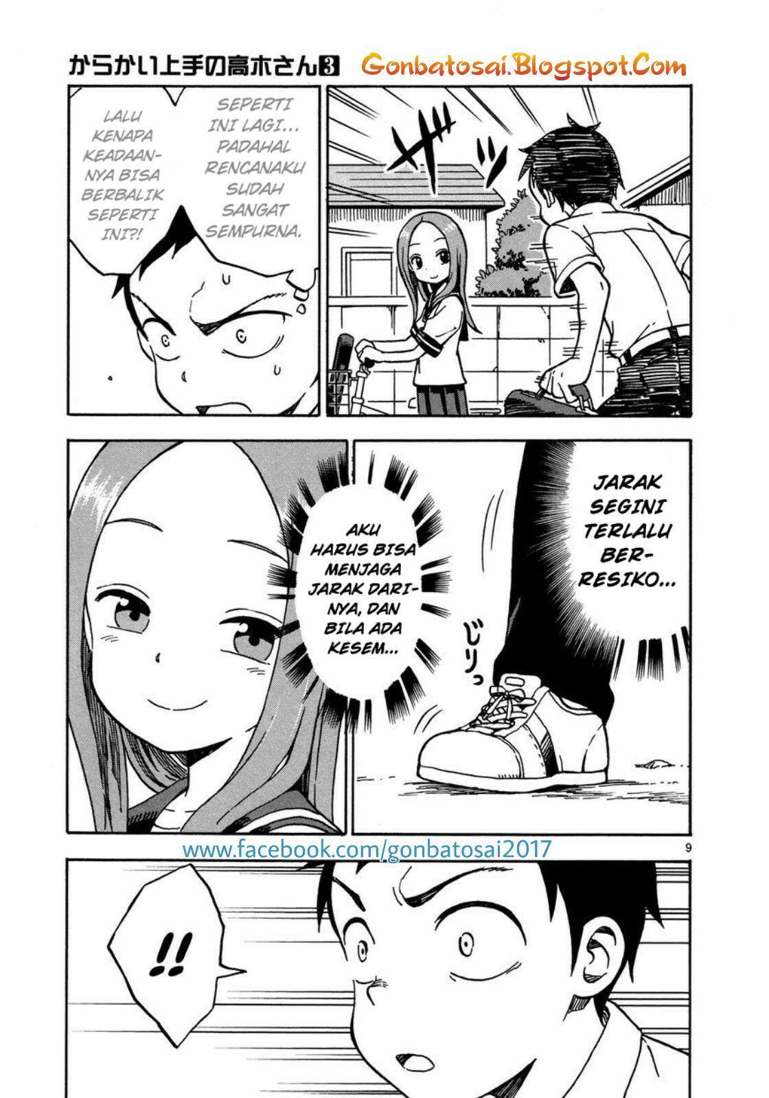 Karakai Jouzu no Takagi-san Chapter 24 Bahasa Indonesia