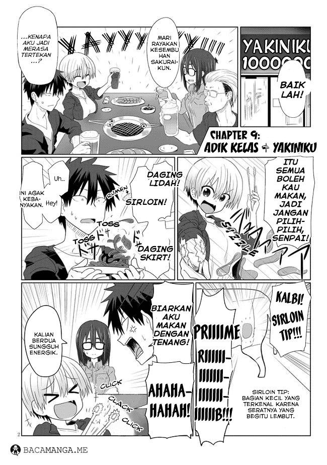 Uzaki-chan wa Asobitai! Chapter 09 Bahasa Indonesia