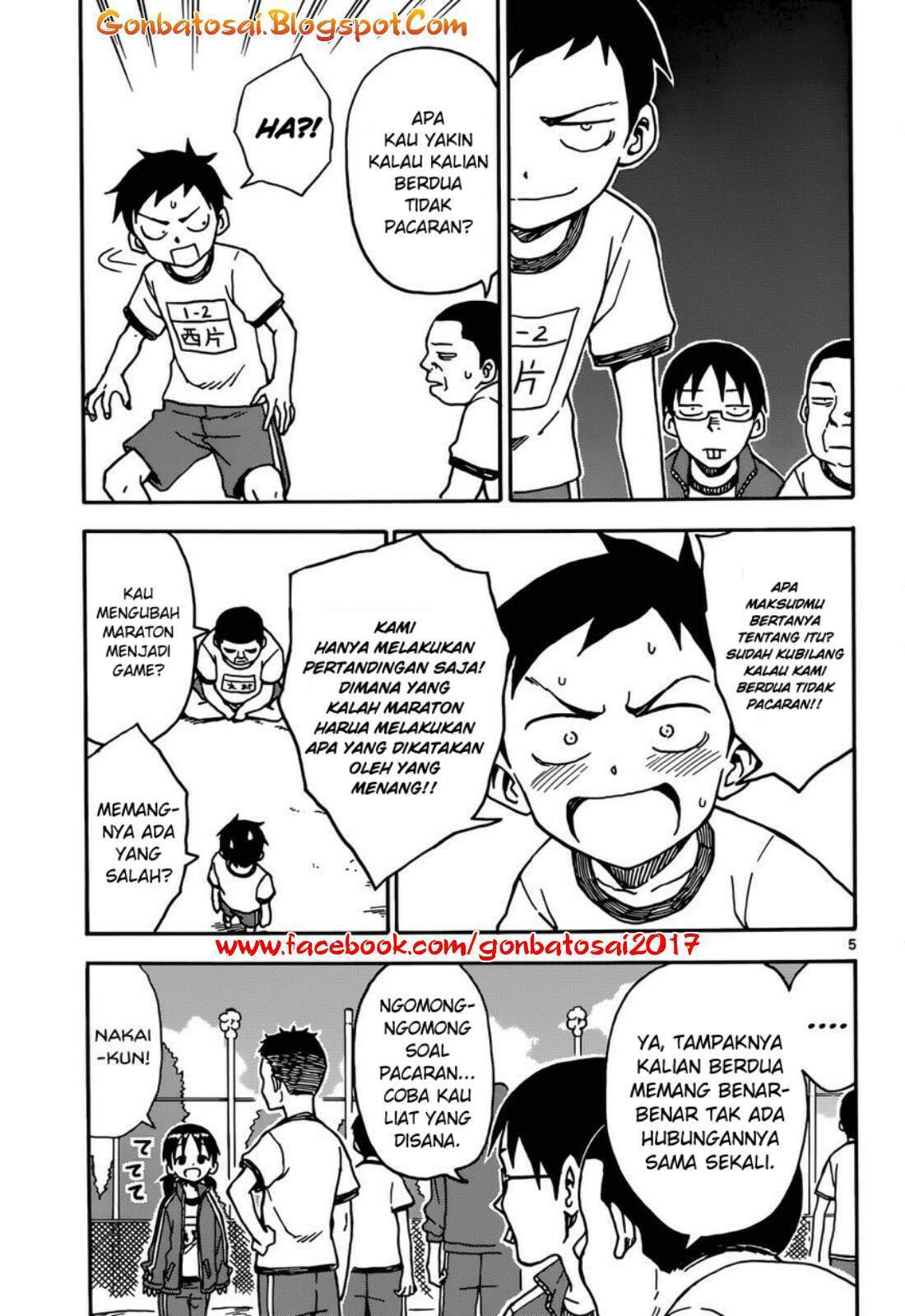 Karakai Jouzu no Takagi-san Chapter 30 Bahasa Indonesia