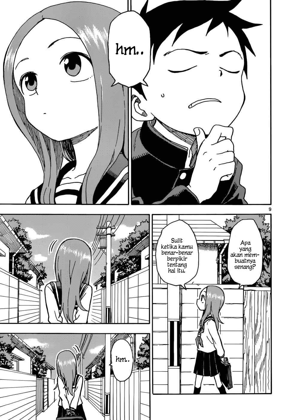 Karakai Jouzu no Takagi-san Chapter 76 Bahasa Indonesia