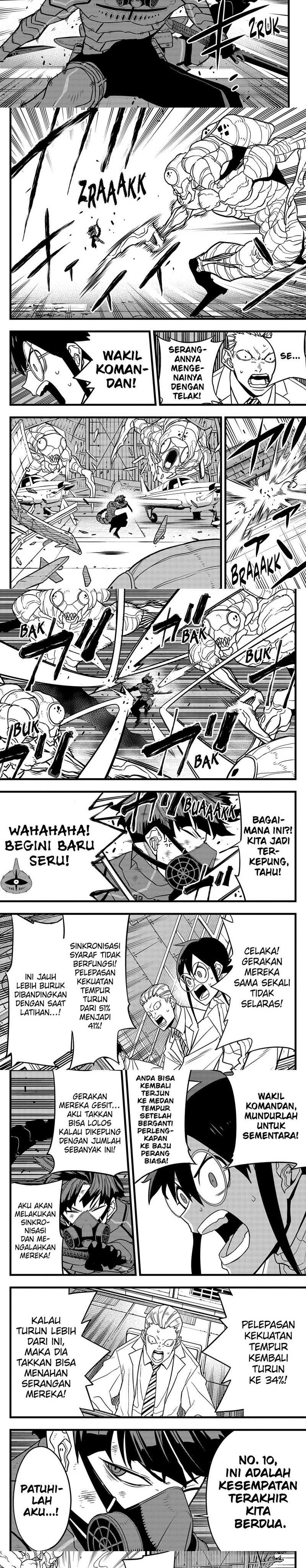 8Kaijuu Chapter 73 Bahasa Indonesia