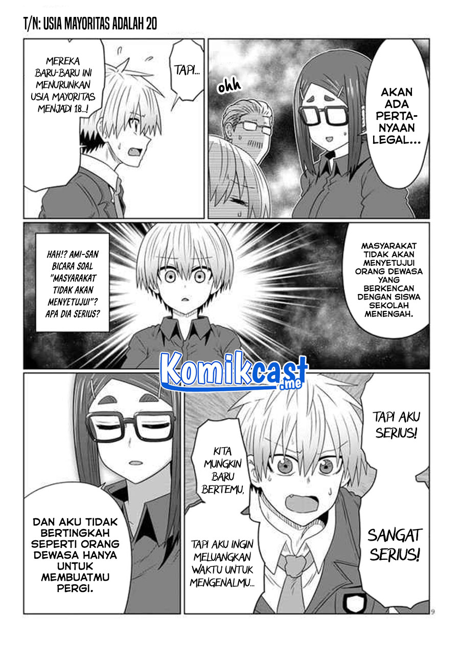 Uzaki-chan wa Asobitai! Chapter 82 Bahasa Indonesia