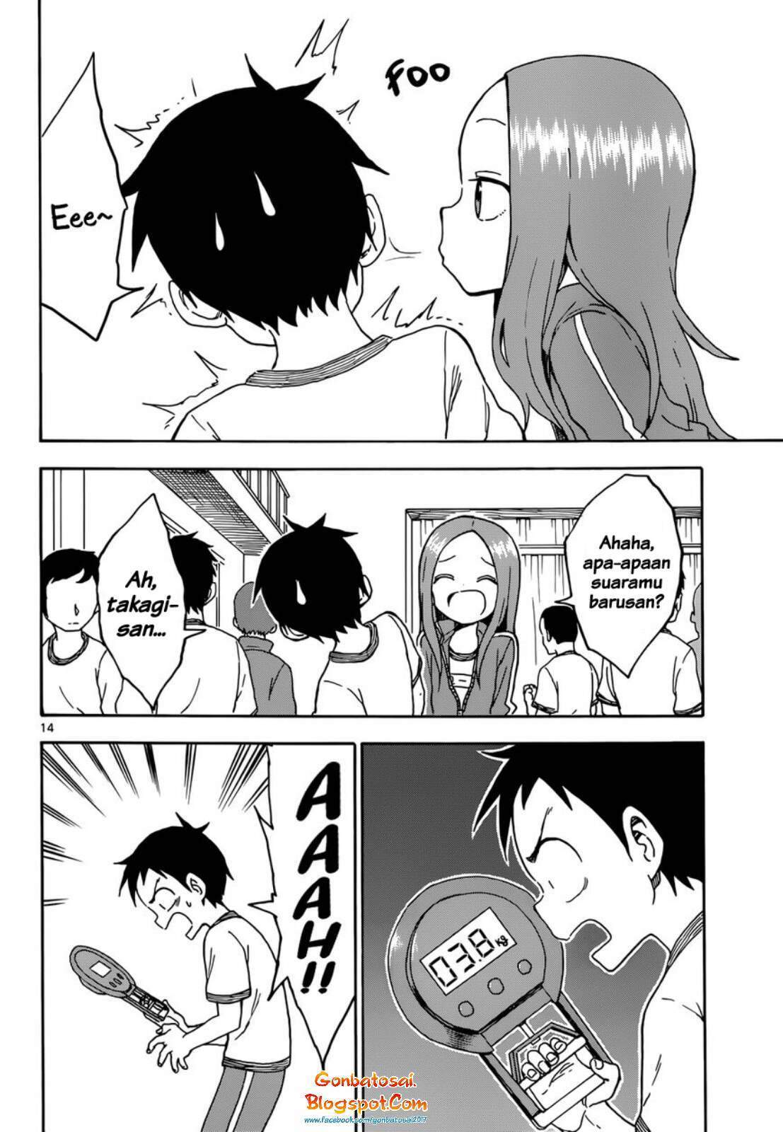 Karakai Jouzu no Takagi-san Chapter 52 Bahasa Indonesia