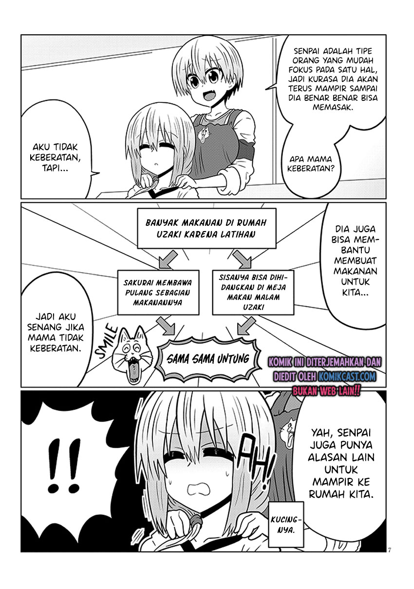 Uzaki-chan wa Asobitai! Chapter 45 Bahasa Indonesia