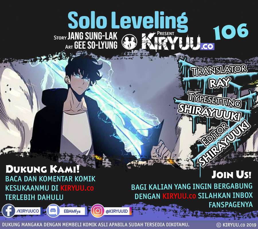 Solo Leveling Chapter 106 Bahasa Indonesia